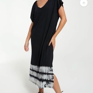 Z supply tiedye bottom midi dress